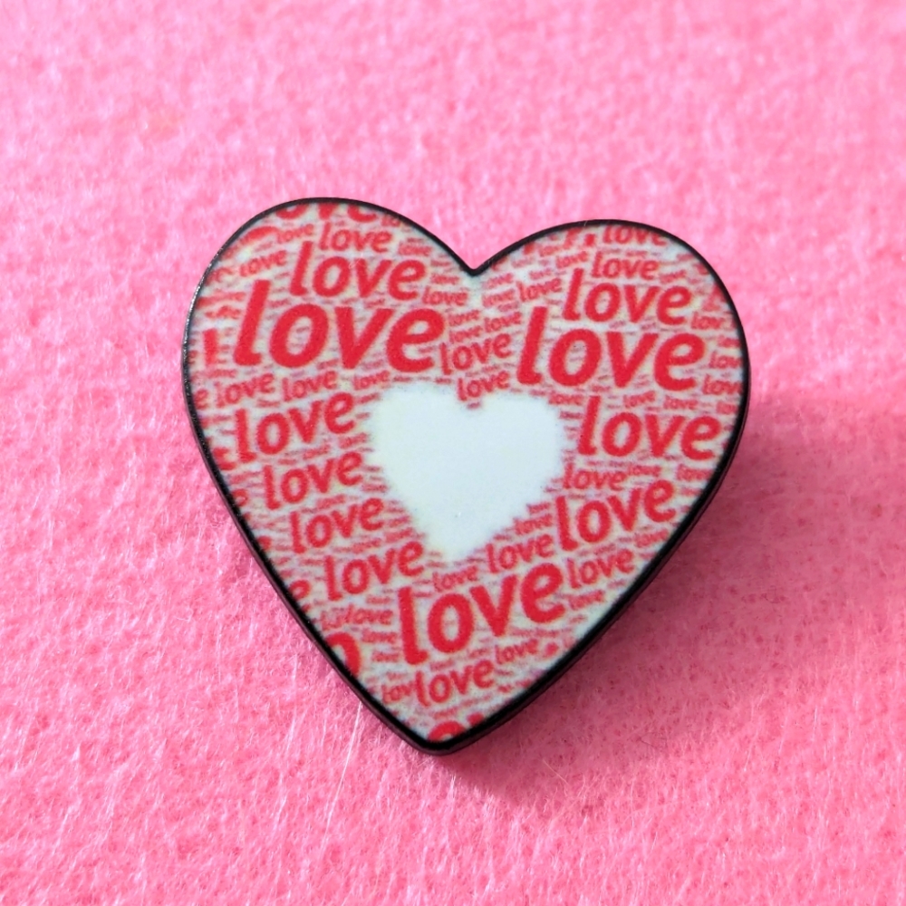 Valentine's Heart Pin